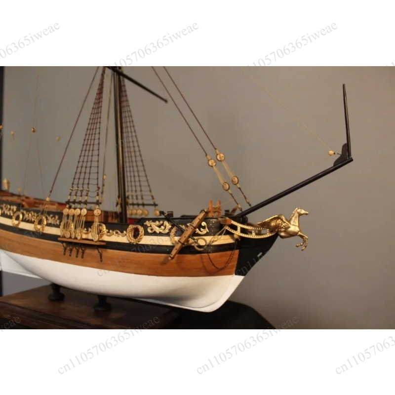 Model Kit Yacht - 1/48 Ratio William Royal Yacht Wooden