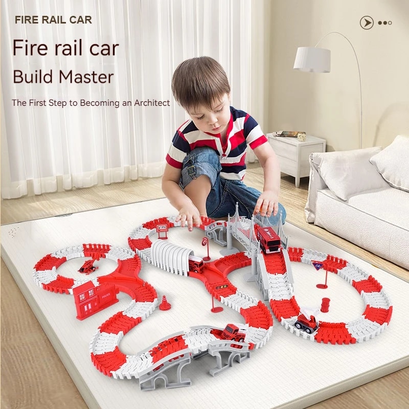 Fire Engine Track Assembling C - Model Kit Engine 评论和价格