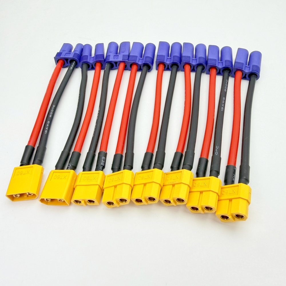 1/5pcs XT60 Female to EC5 Male - Model Kit Eva 评论和价格