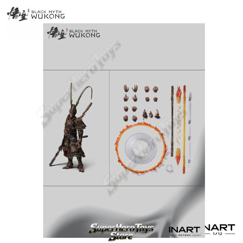 Pre-sale INART Action Black My - Model Kit Wukong 评论和价格