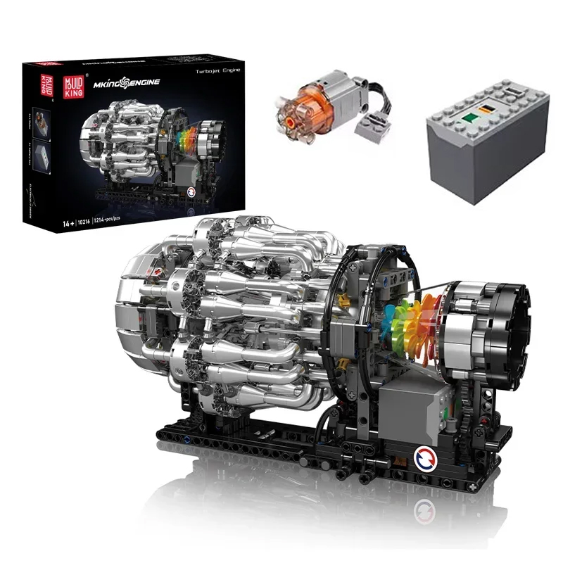 Mould King 10216 Turbojet Engi - Model Kit Engine 评论和价格