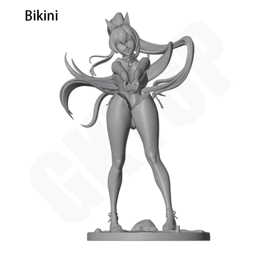 Fantasy Cat Eared Girl Miniatu - Model Kit Fantasy 评论和价格