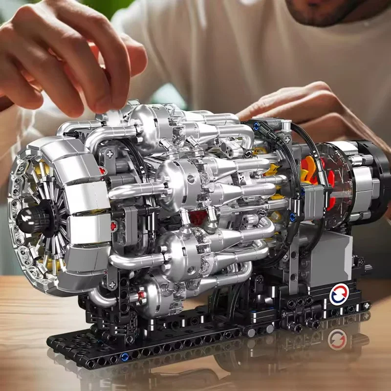 Mould King 10216 Turbojet Engi - Model Kit Engine 评论和价格