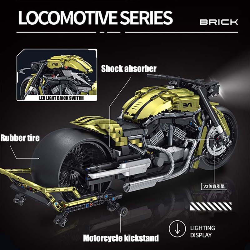 Technical City 2427pcs Harleye - Model Kit Vespa 评论和价格