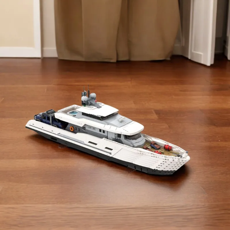 4367PCS White Moc Explorer Yac - Model Kit Yacht 评论和价格