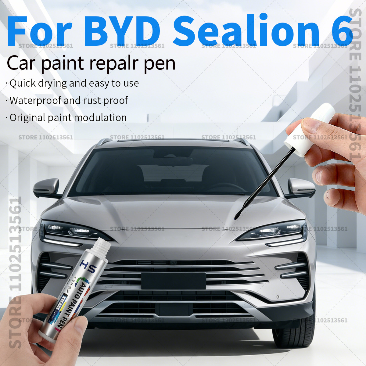 Paint Repair Pen Touch Up Scra - Paint Model Kit 评论和价格