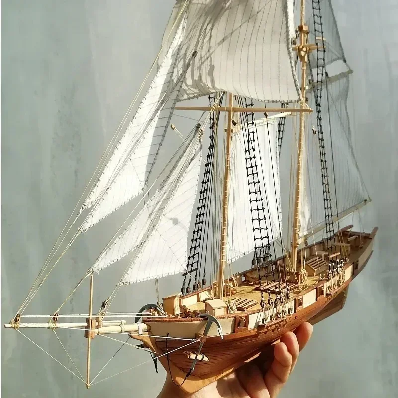 Wooden Assembled Antique Sailb - Model Kit Yacht 评论和价格