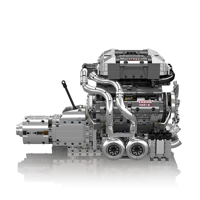 Mould King10201 Super Sports C - Model Kit Engine 评论和价格