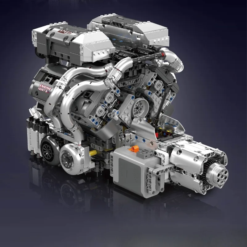 Mould King10201 Super Sports C - Model Kit Engine 评论和价格